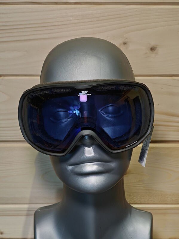 JUNIORSKÉ LYŽIARSKE OKULIARE 3F VISON PURE 2 BLACK-NEON BLUE